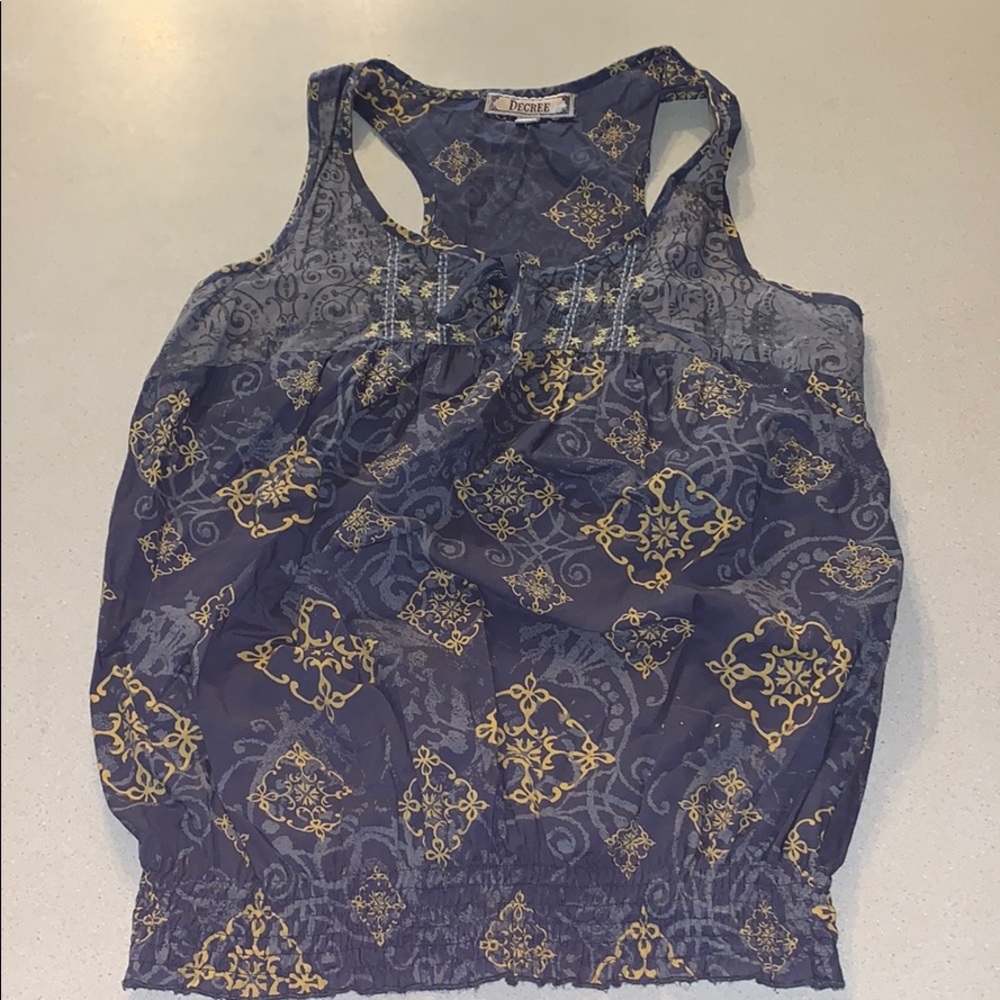 Decree Cinched Waist Tank